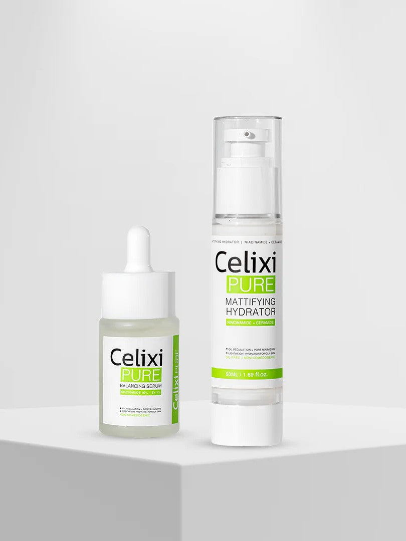 Shine-Free Shield | Mattifying Hydrator + Balancing Serum